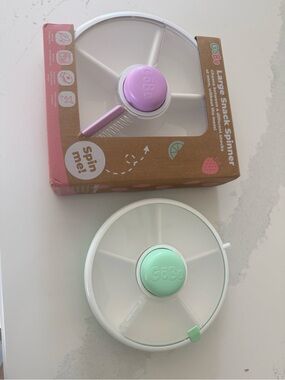 GoBe Snack Spinner - Small Mint and NWT large Lavender